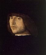 Gentile Bellini Portrait of a Young Man oil painting